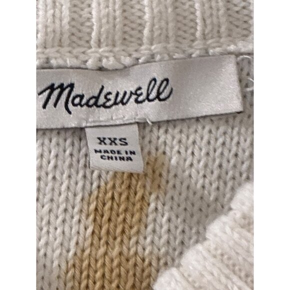 Madewell Tie-Dye Broadway Button Down Crewneck Women Cardigan Sweater size XXS - Picture 5 of 9